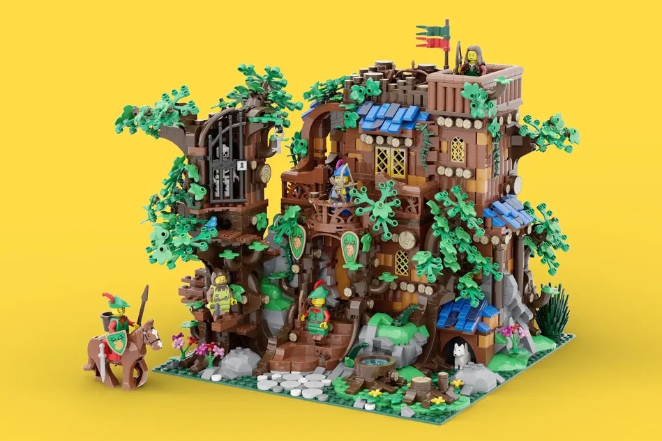 LEGO Ideas Forest Base