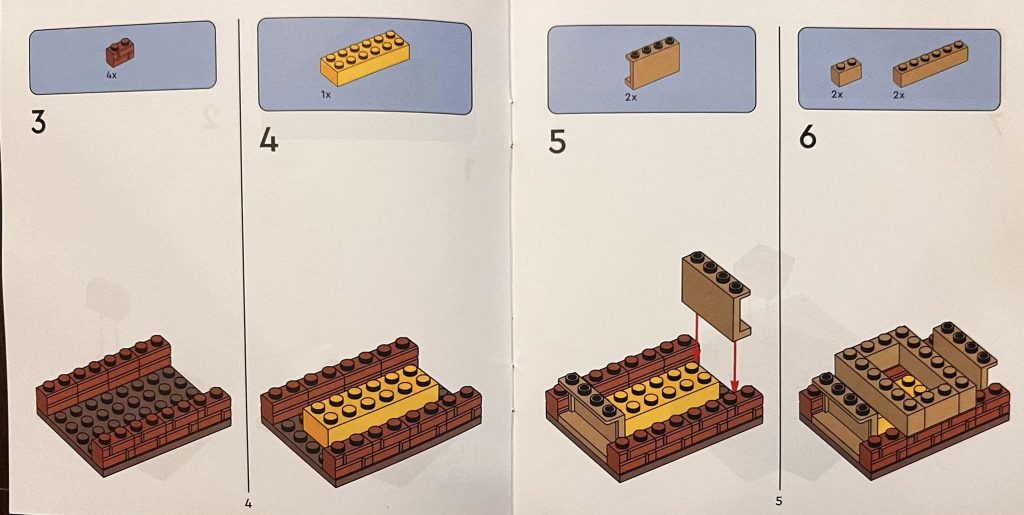 lego harry potter 6541140 platform 9 three quarters barnes and noble instructions 3 1024x515