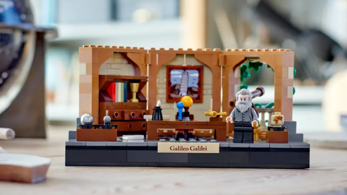 LEGO Ideas Tribute to Galileo Galilei is the latest in a series of similar GWPs