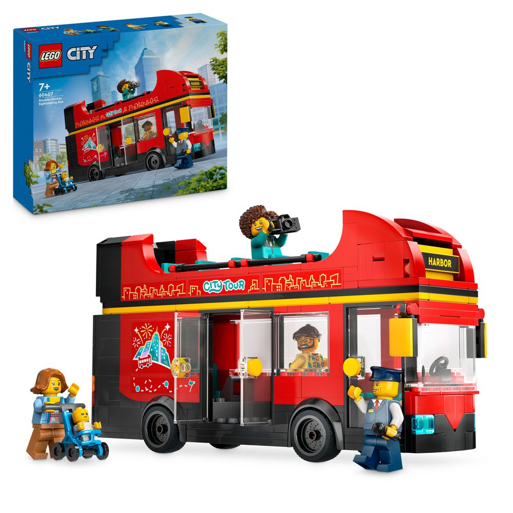 LEGO City 60407 60407 Red Double Decker Sightseeing Bus 6