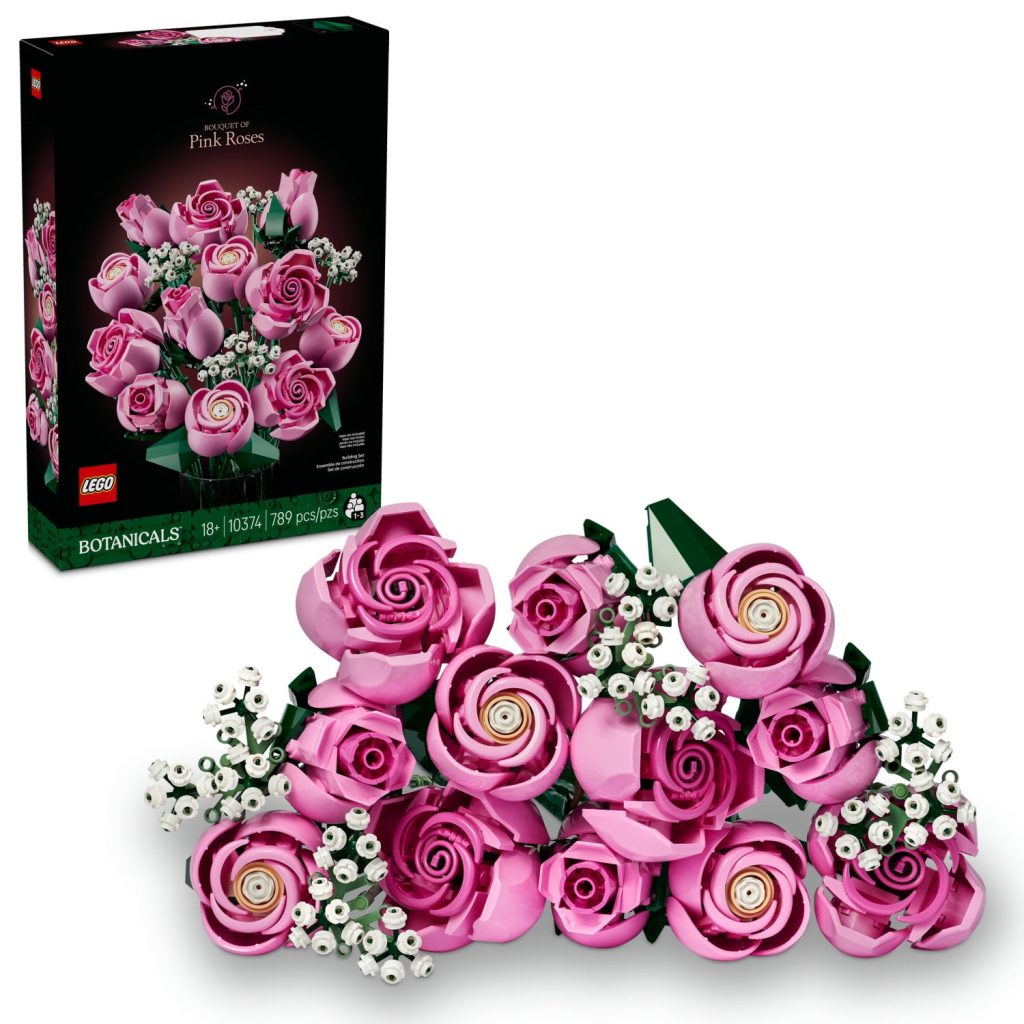 LEGO Botanicals 10374 Bouquet of Pink Roses 1 1024x1024
