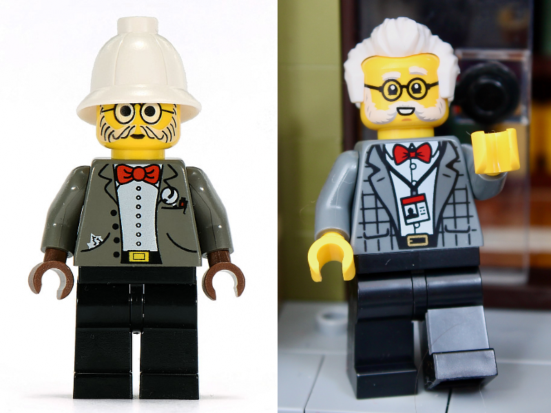 LEGO Dr. Kilroy comparison