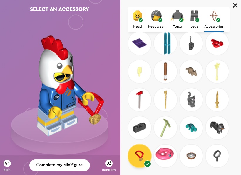 LEGO Build a Minifigure 3