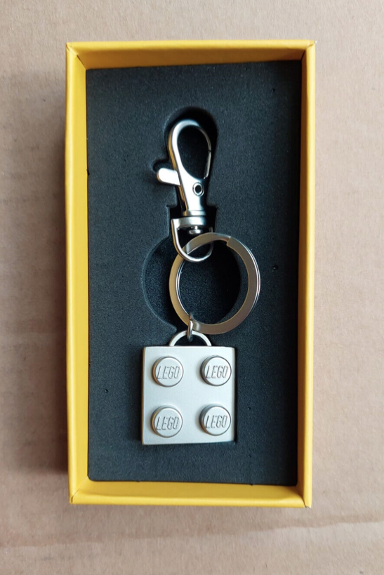 90 Years of Play Metal Keychain 3