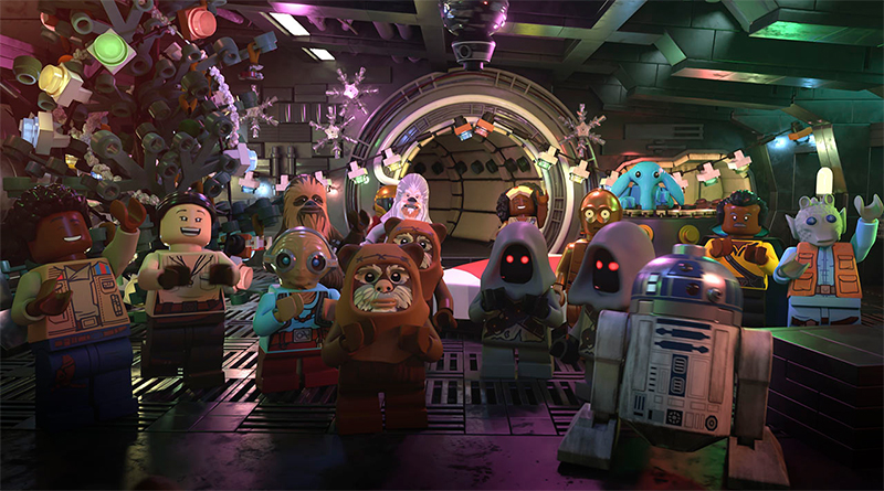 Movie cast members return for The LEGO Star Wars Holiday Special