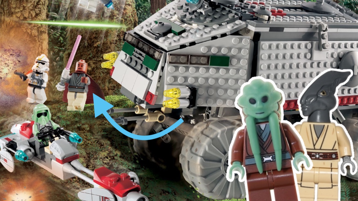 Six LEGO Star Wars minifigures that make no sense