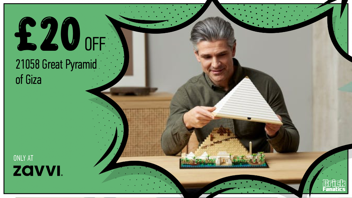 Zavvi's huge sale on LEGO Architecture 21058 Great Pyramid of Giza returns