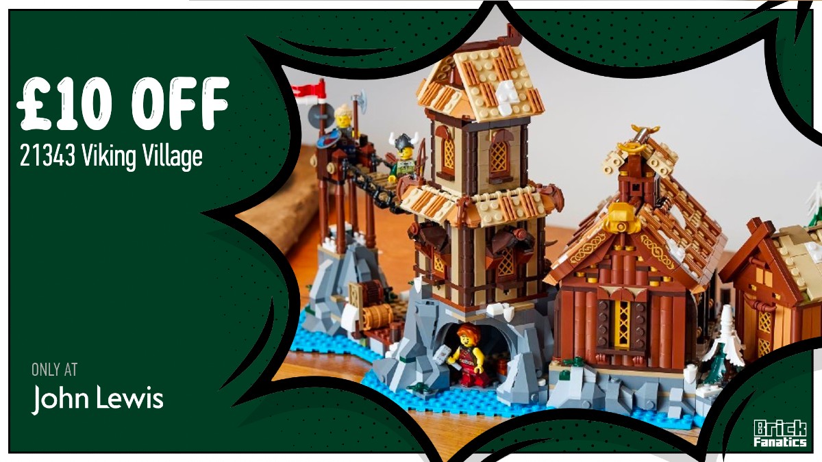First discount spotted on brand new LEGO Ideas 21343 Viking Village