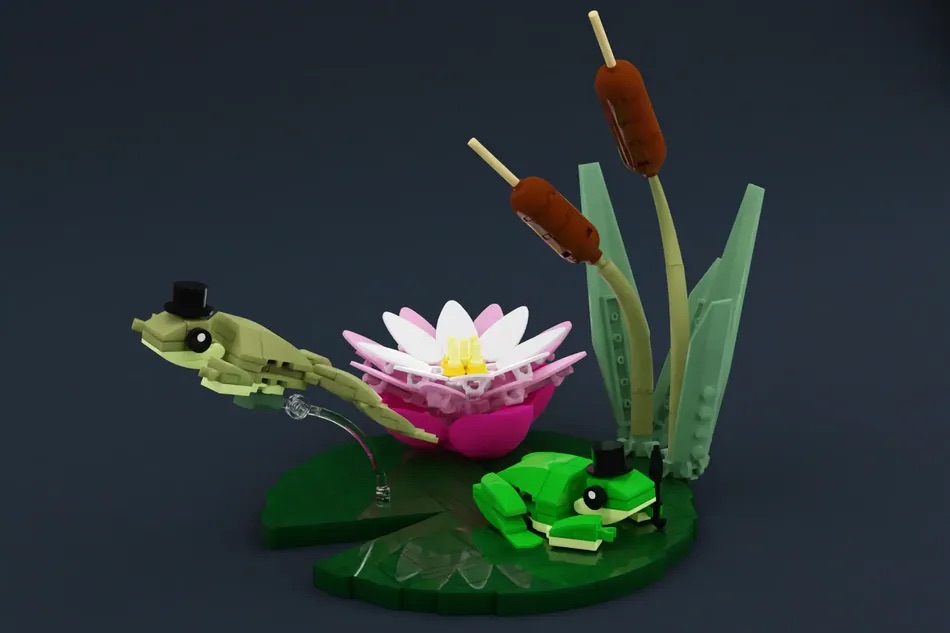 LEGO Ideas Lily Pad Frogs 5