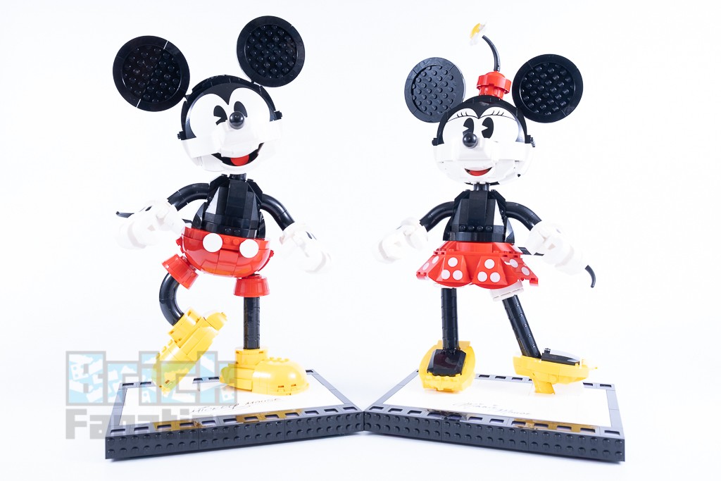 LEGO Disney 43179 Mickey Mouse and Minnie Mouse Buildable Characters 17 1