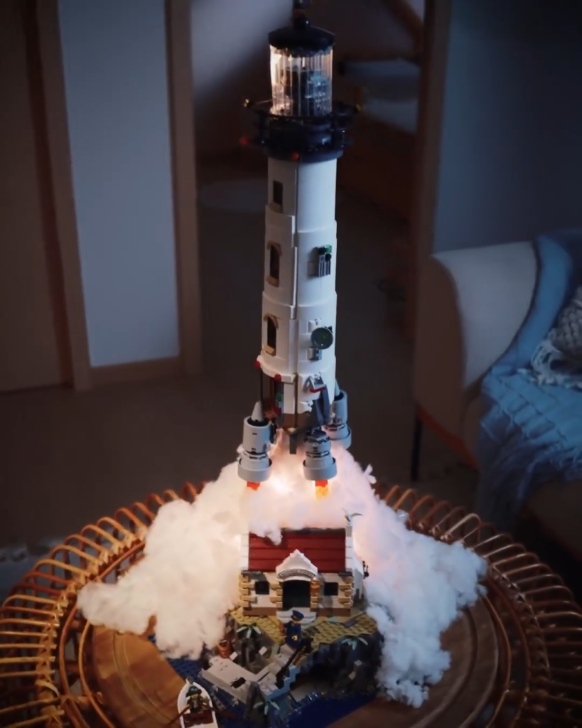 lego lighthouse space remix 819x1024