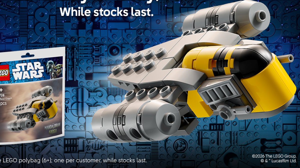 Free LEGO Star Wars Razor Crest coming to Smyths Toys