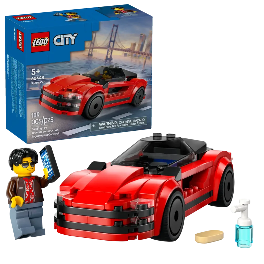LEGO City 60448 Red Sports Car  1024x1024