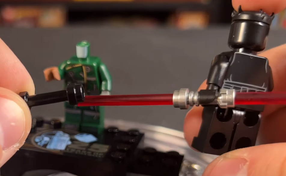 lego star wars minisuperheroestoday 75383 sith infiltrator darth maul lightsaber upgrade minifigure