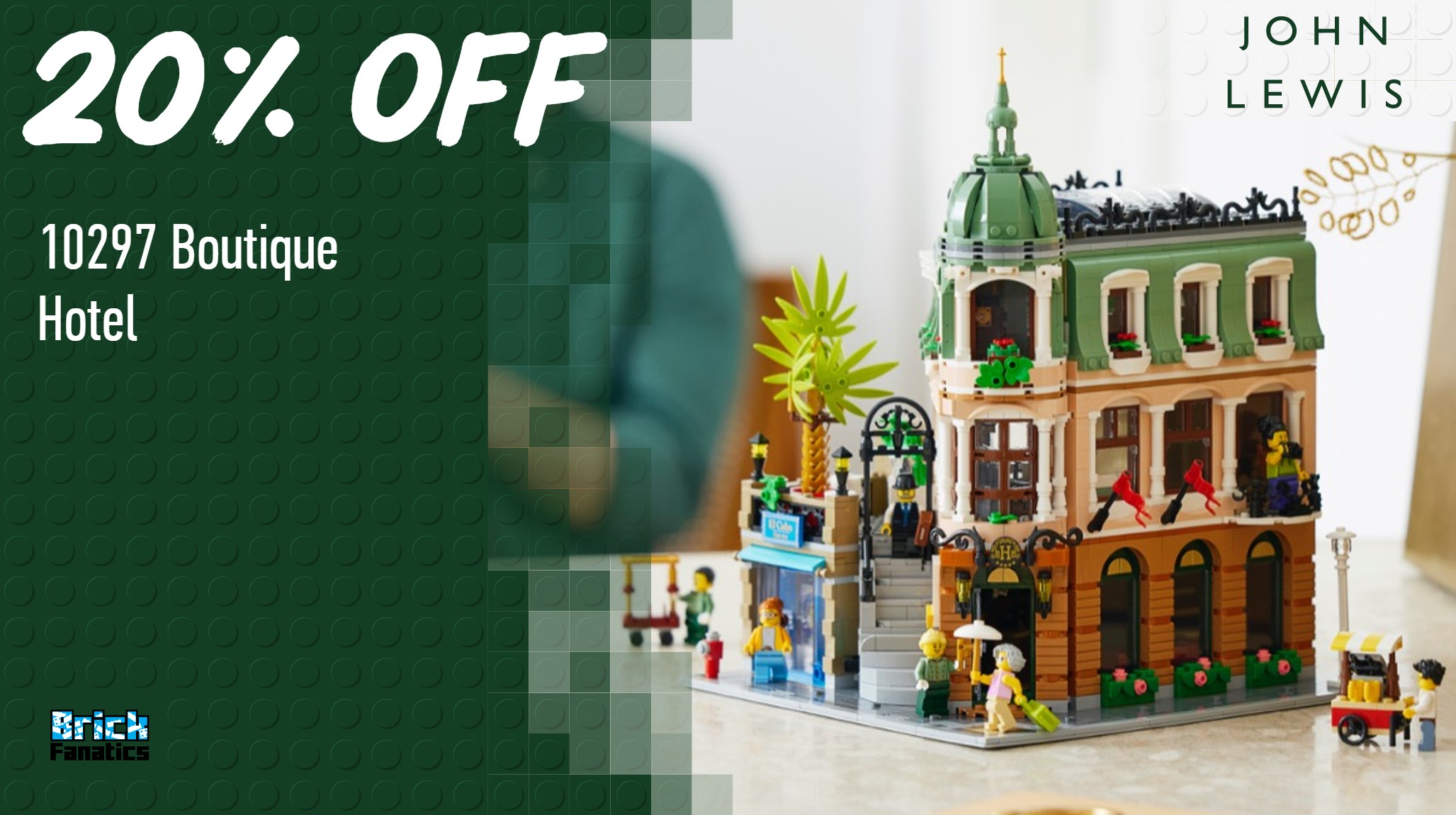 Score a massive saving on LEGO Modular Building Boutique Hotel