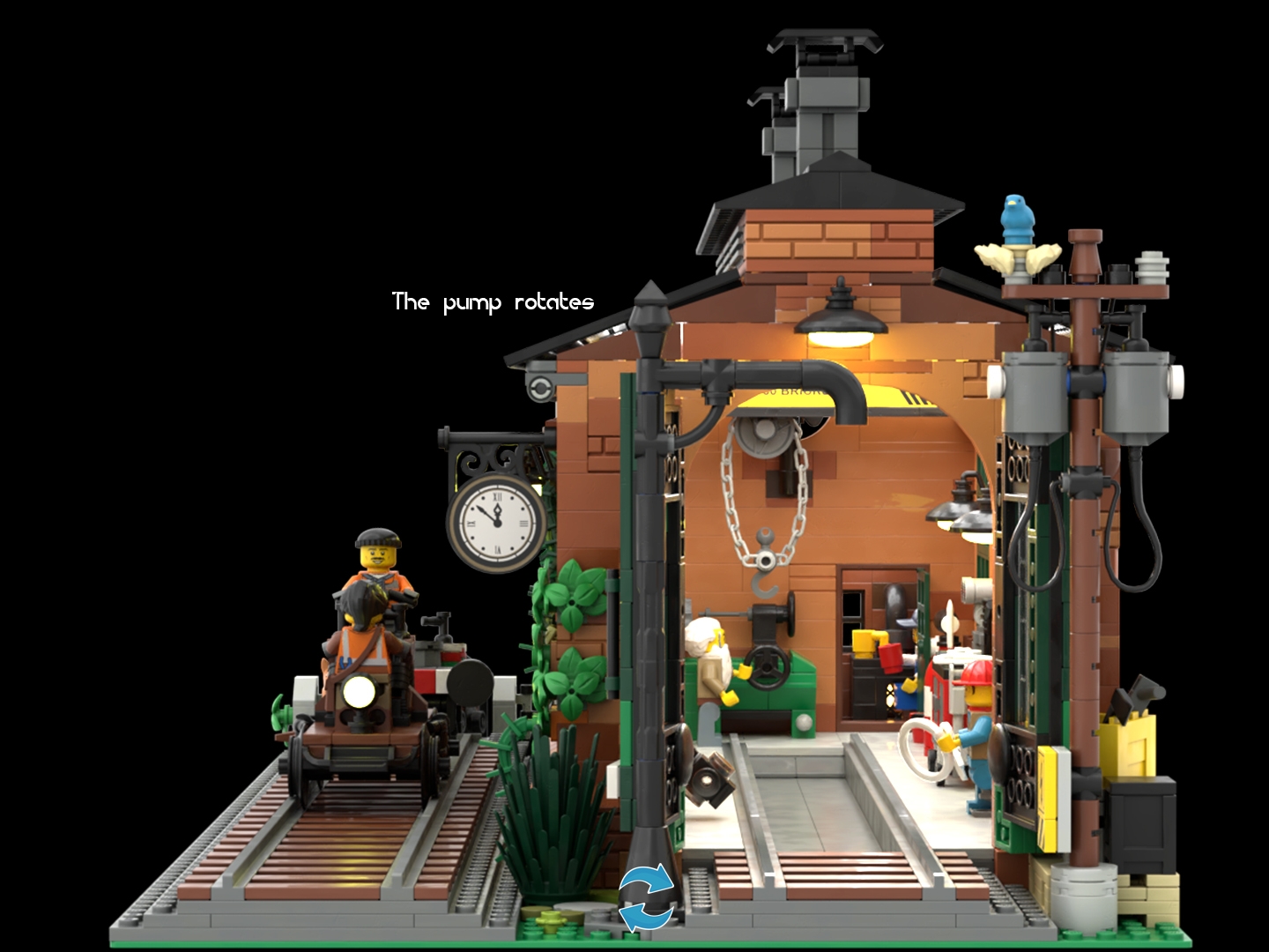 the old train engine shed 2