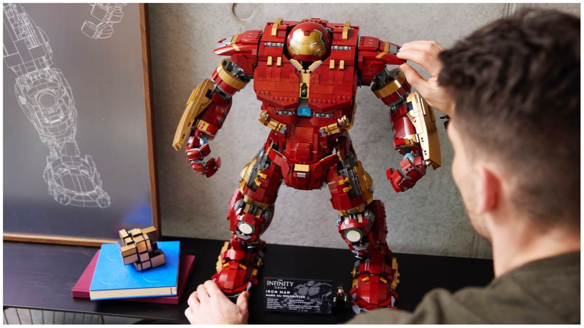 Take a look at every LEGO Marvel Hulkbuster set to date