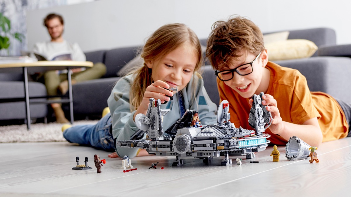 Save 20% on LEGO Star Wars 75257 Millennium Falcon at John Lewis