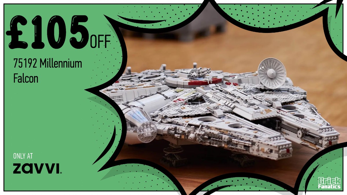 Save over £100 on LEGO Star Wars 75192 Millennium Falcon