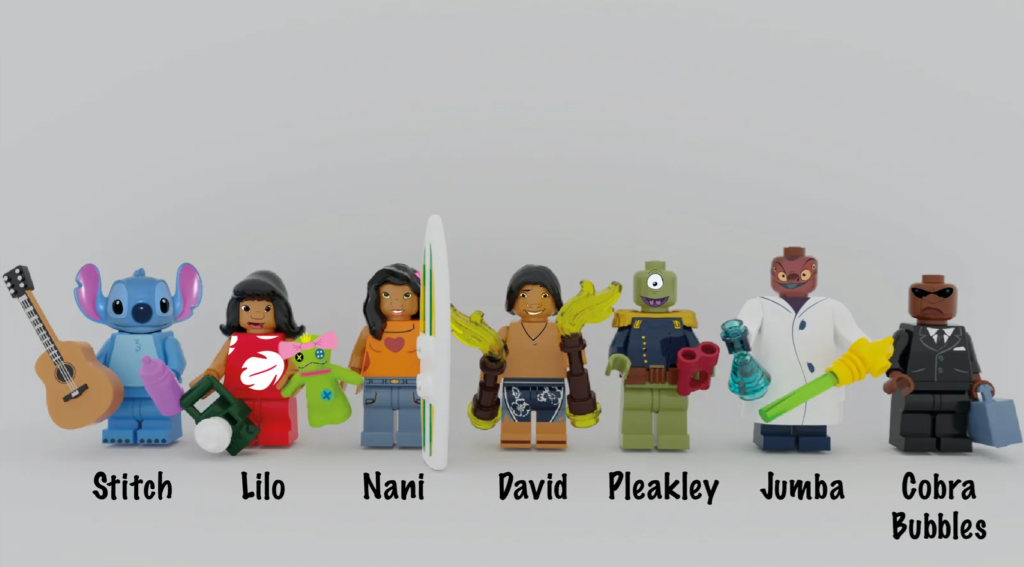 LEGO Ideas Lilo and Stitch minifigures 1 1024x567