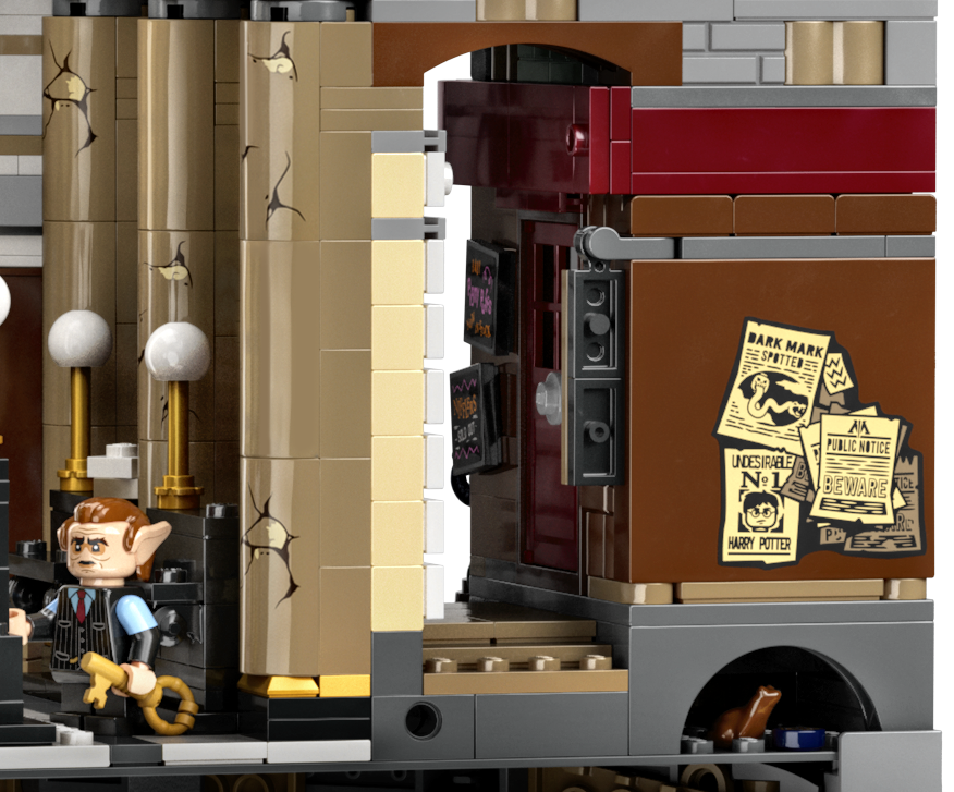 LEGO Harry Potter 76417 Gringotts Wizarding Bank Collectors Edition visual tour 8