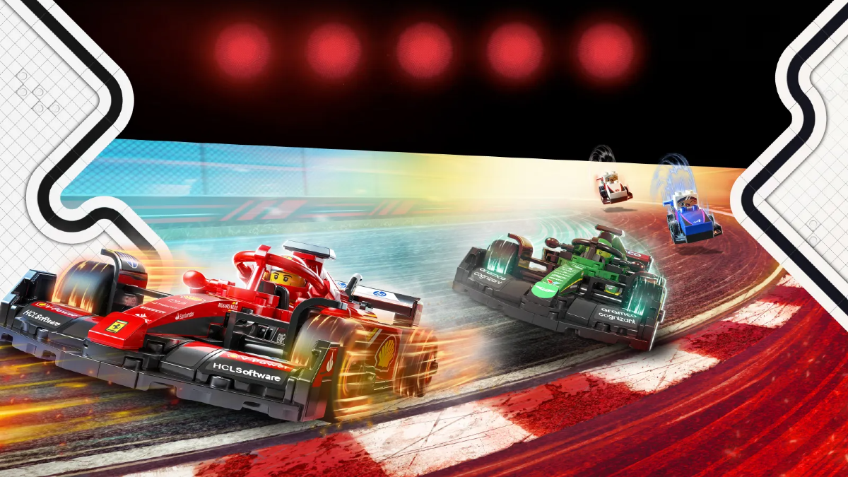 New LEGO Formula 1 2025 sets race to shelves today