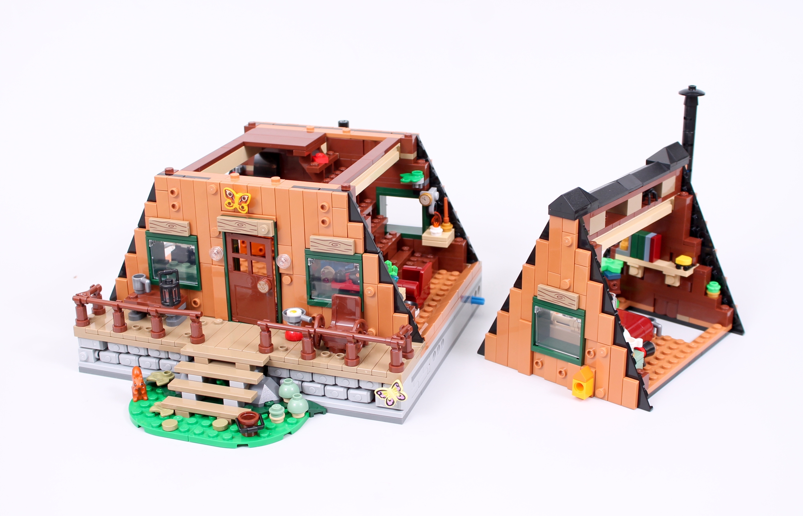 LEGO Ideas 21338 A Frame Cabin review 27 scaled