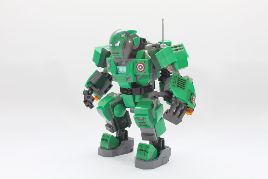 LEGO Marvel 76201 Captain Carter and the Hydra Stomper review spin 2