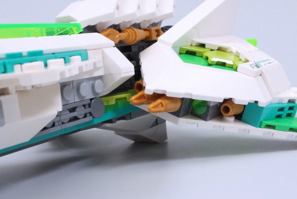 LEGO Monkie Kid 80020 White Dragon Horse Jet review 16