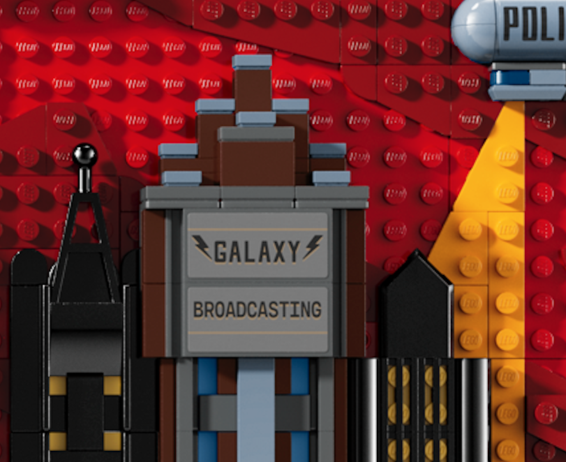 LEGO Batman 76271 Batman The Animated Series Gotham City Galaxy Broadcasting