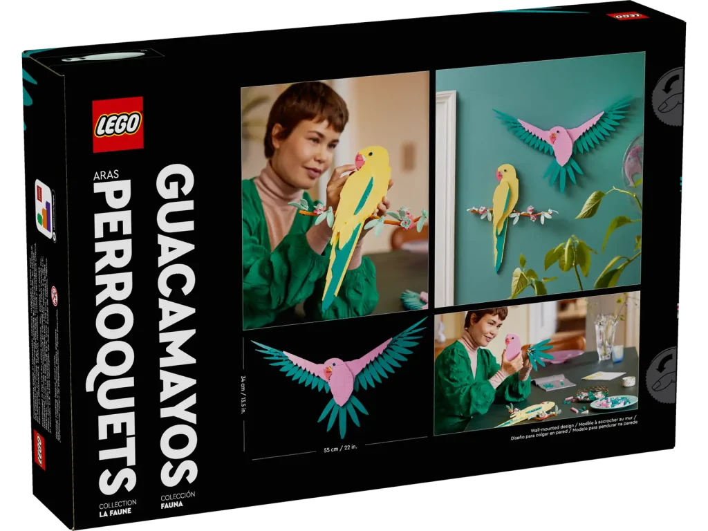 LEGO Art 31211 Macaw Parrots Box 1024x768