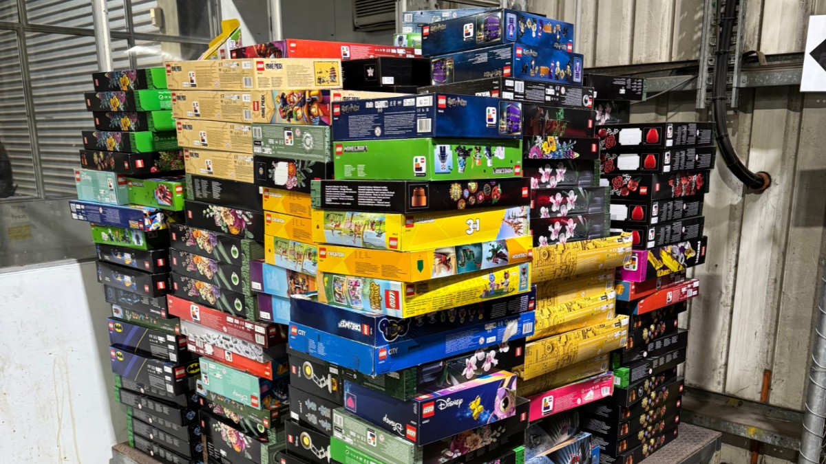 LEGO thief stockpiles six-figure stash of stolen sets