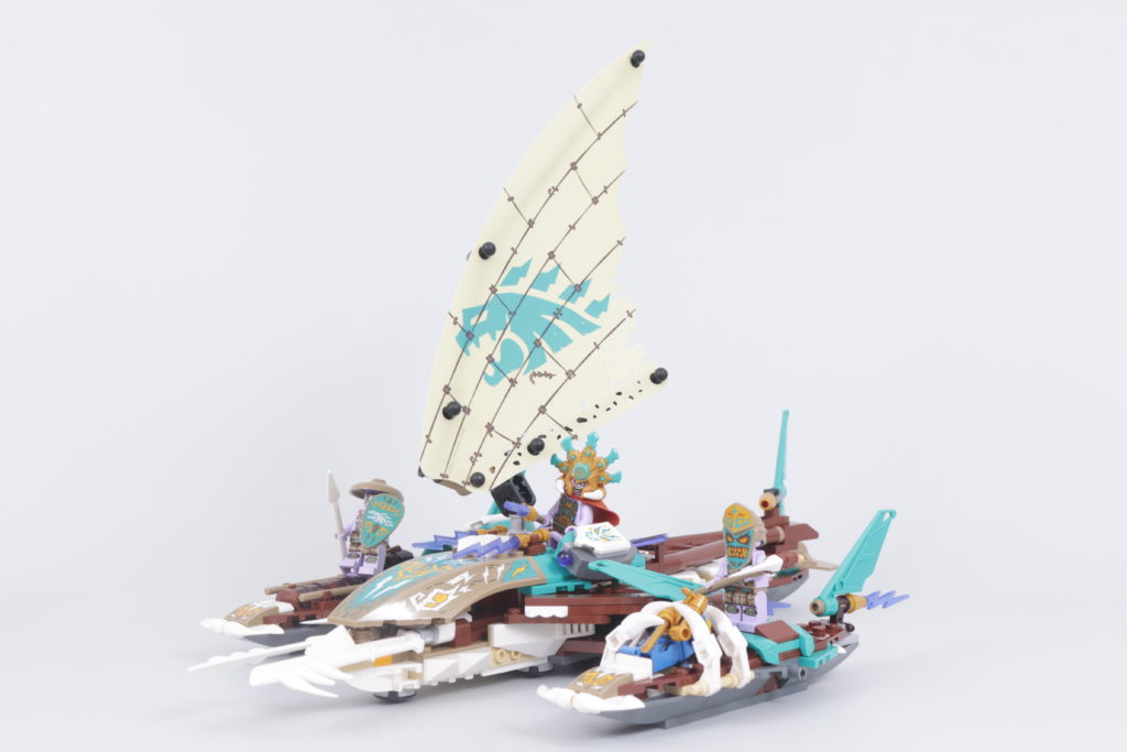 LEGO NINJAGO 71748 Catamaran Sea Battle review 10