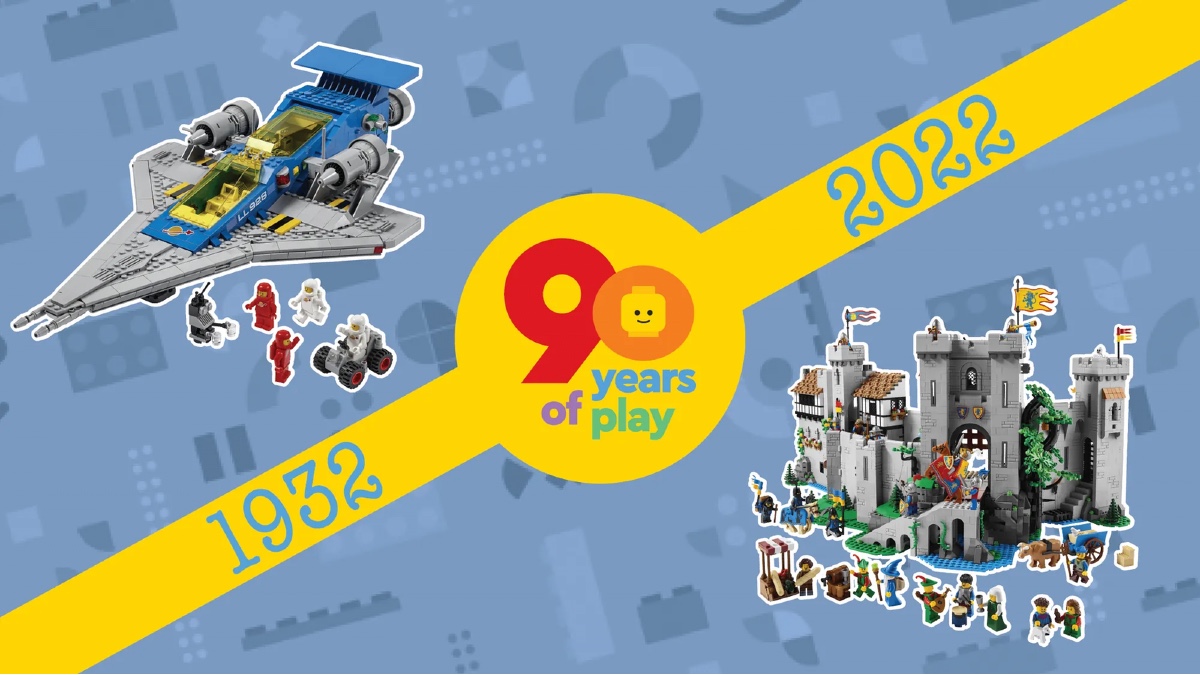 The LEGO Group celebrates their 90th anniversary tomorrow