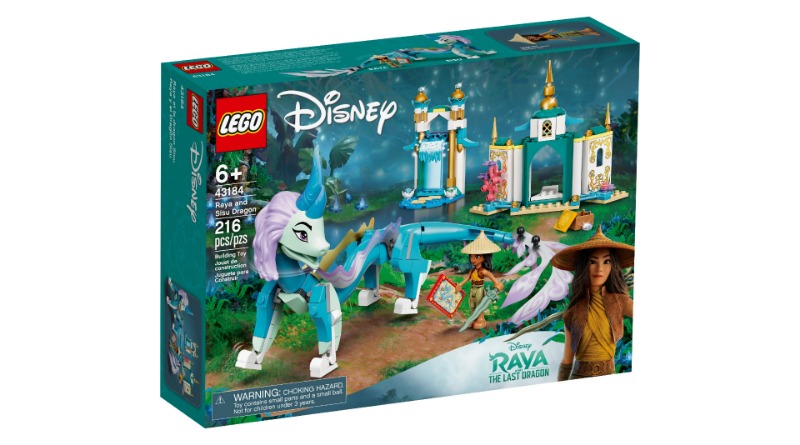 First look at LEGO Raya and the Last Dragon 43184 Raya and Sisu Dragon