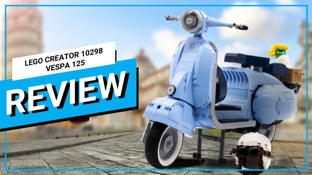 Watch: LEGO Creator Expert 10298 Vespa 125 video review