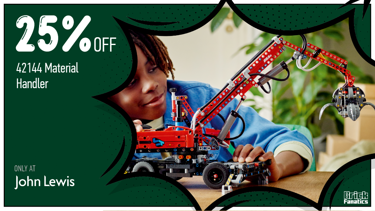 Big saving on LEGO Technic 42144 Material Handler in John Lewis Black Friday sale