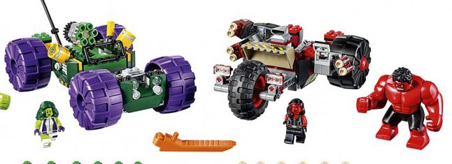 LEGO Marvel Super Heroes Hulk vs Red Hulk Revealed