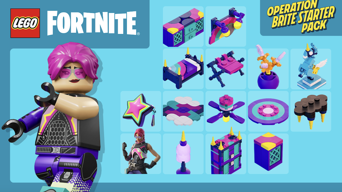 Freebies and a new starter pack for LEGO Fortnite is your reason to try it out at last