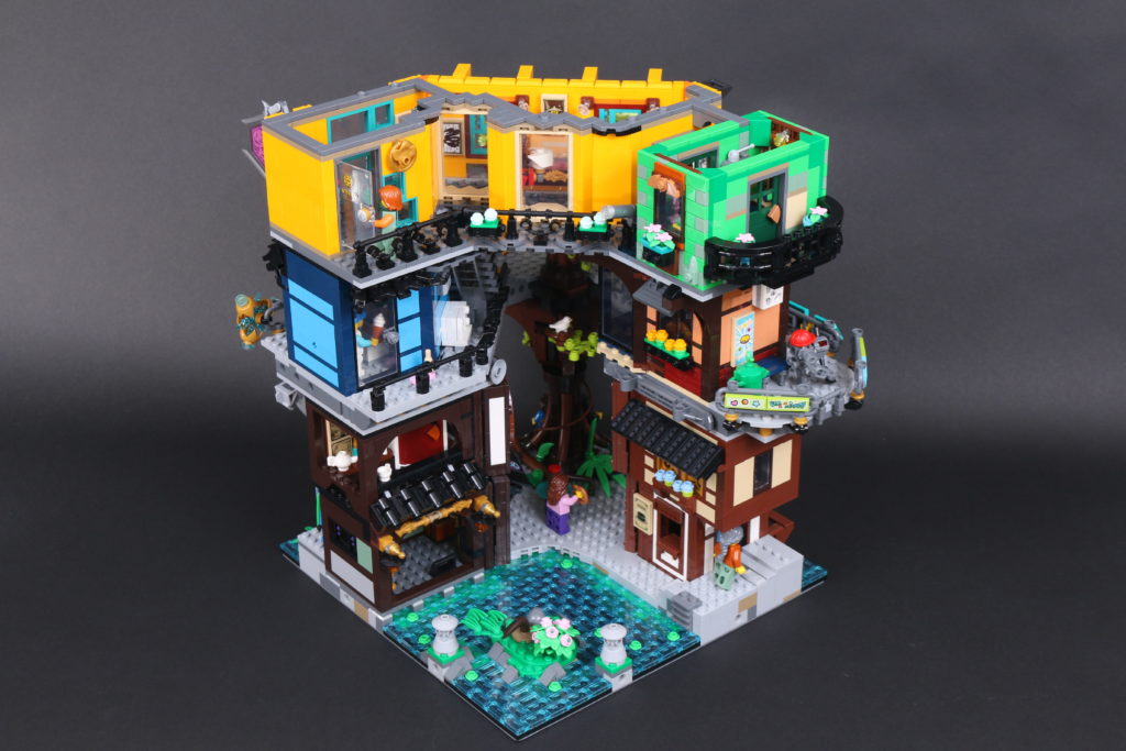 LEGO NINJAGO 71741 NINJAGO City Gardens review 79