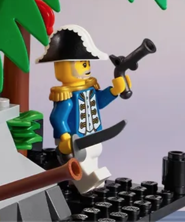 LEGO Icons 10320 Eldorado Fortress governor minifigure