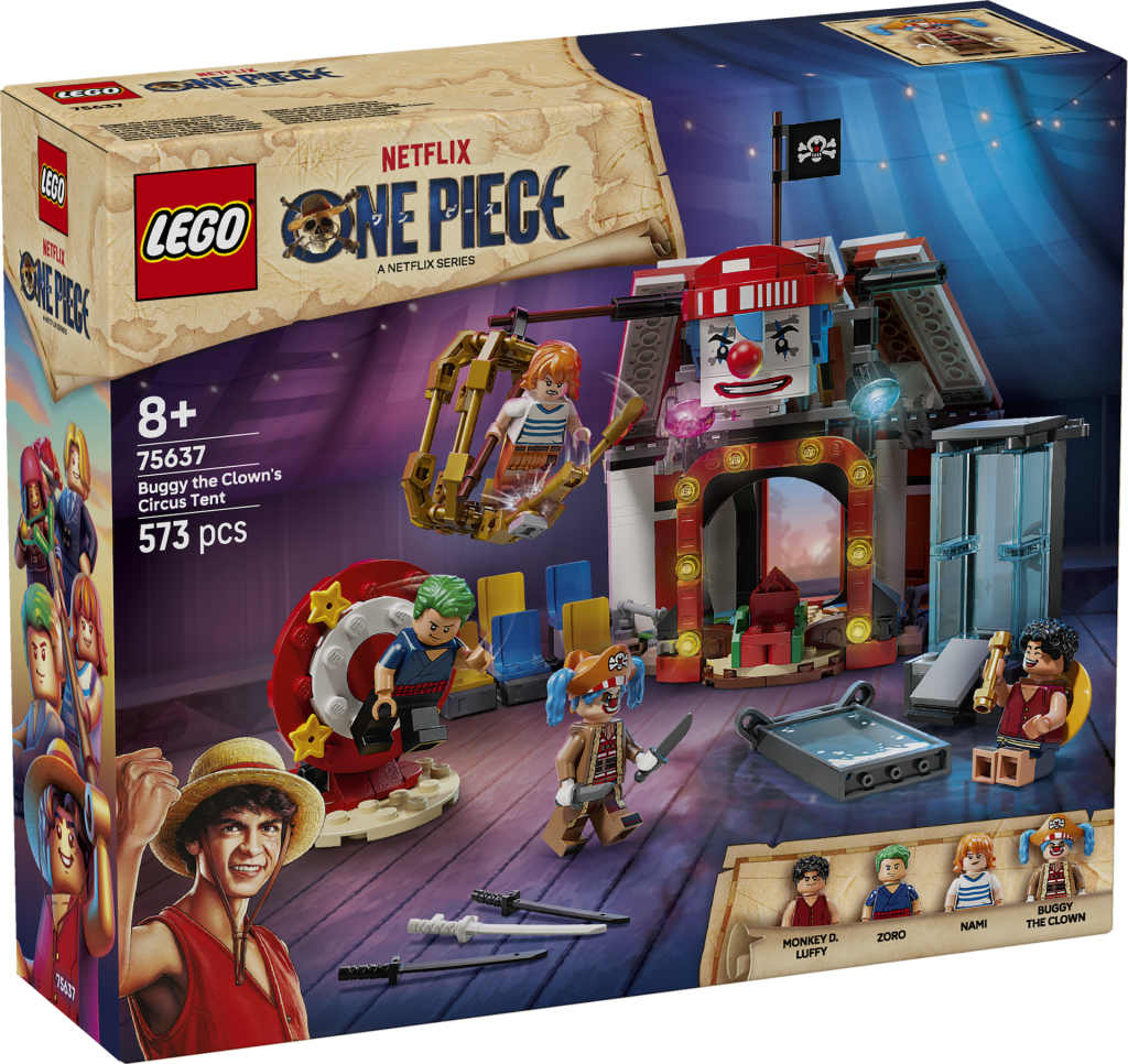 LEGO One Piece 75637 Buggy the Clowns Circus Tent 1 1024x966