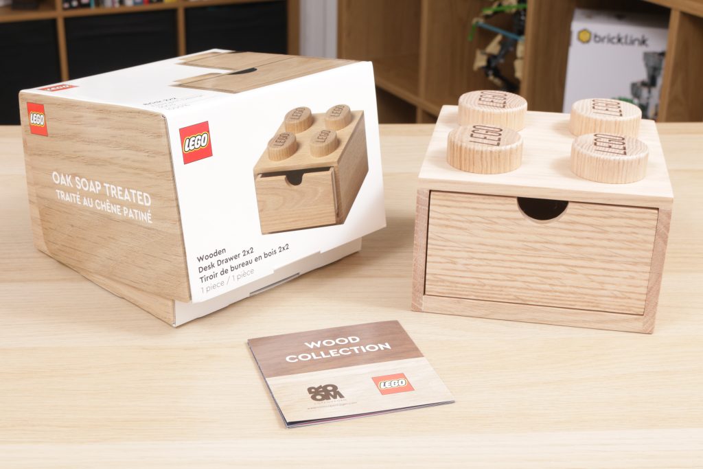 LEGO Room Copenhagen Wooden Desk Drawer 2x2 and 2x4 review 14 1024x683