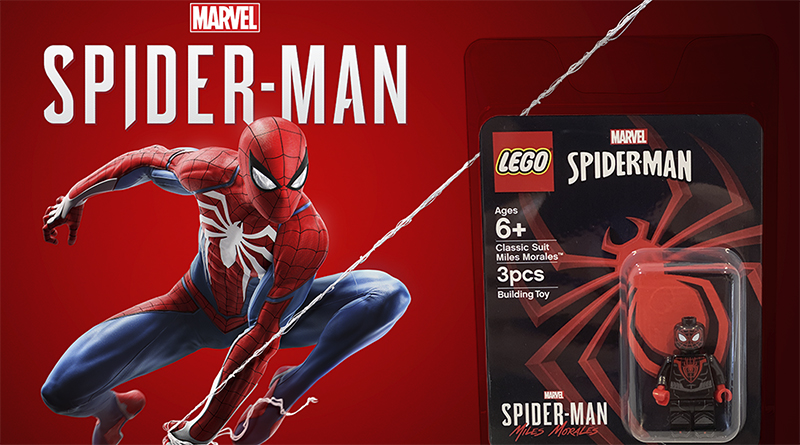 PlayStation offers LEGO Comic Con Spider-Man as sweepstakes prize
