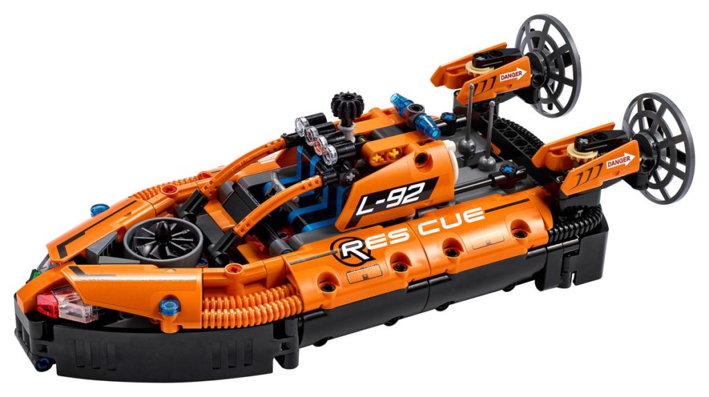 LEGO 42120 Rescue Hovercraft contents