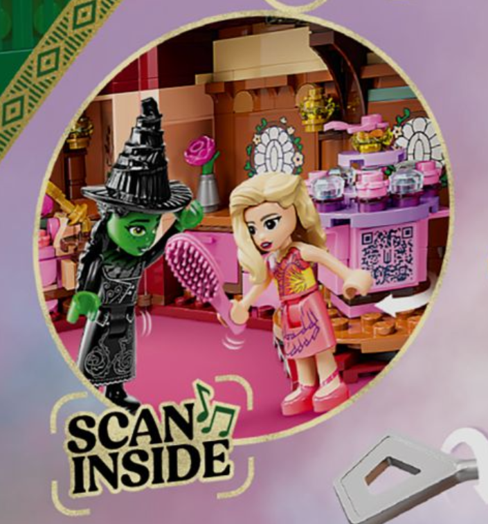 lego wicked 75683 qr code
