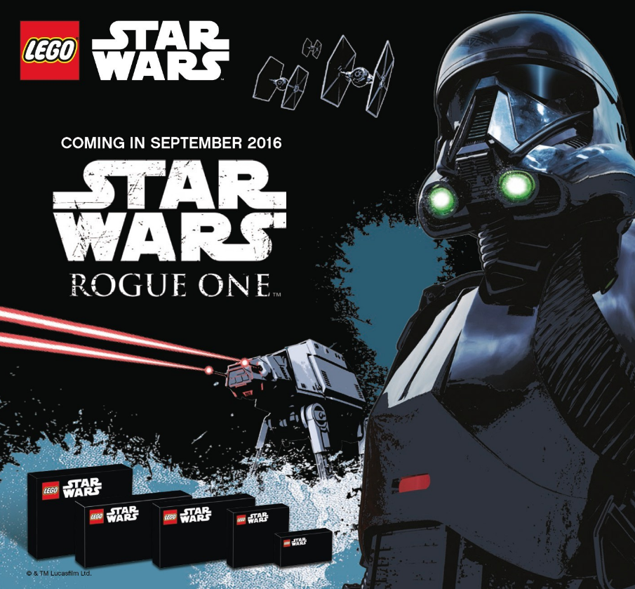 LEGO Star Wars Rogue One Catalog Teaser