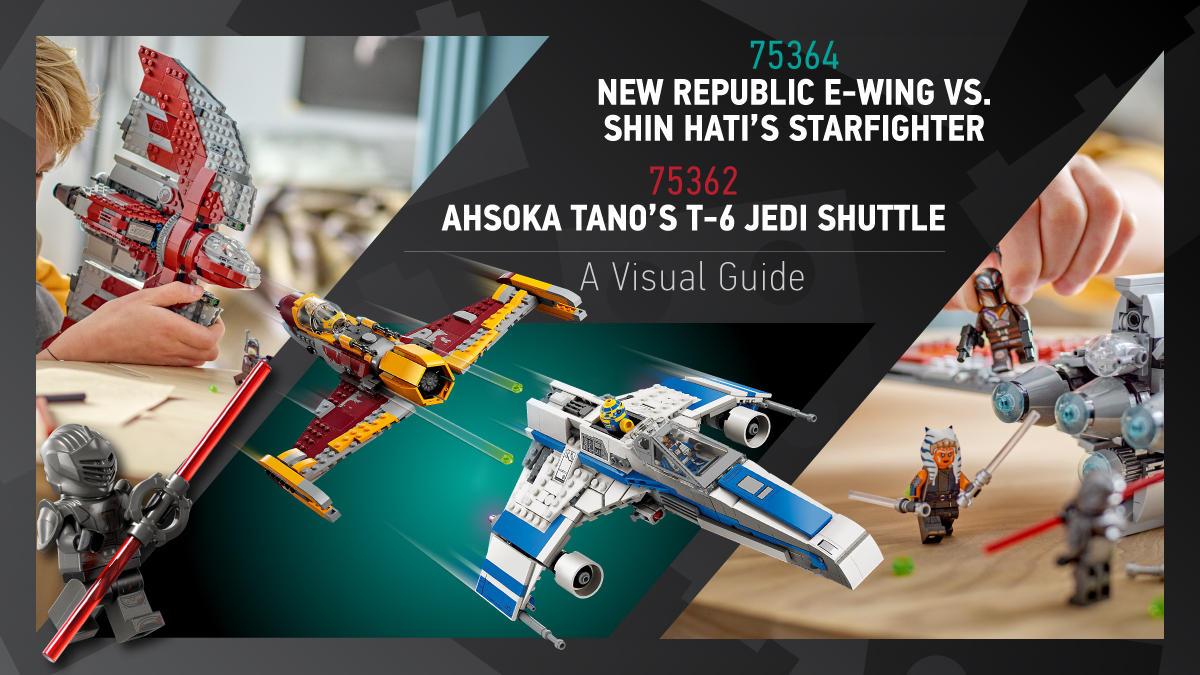 New LEGO Star Wars: Ahsoka sets visual tour and gallery