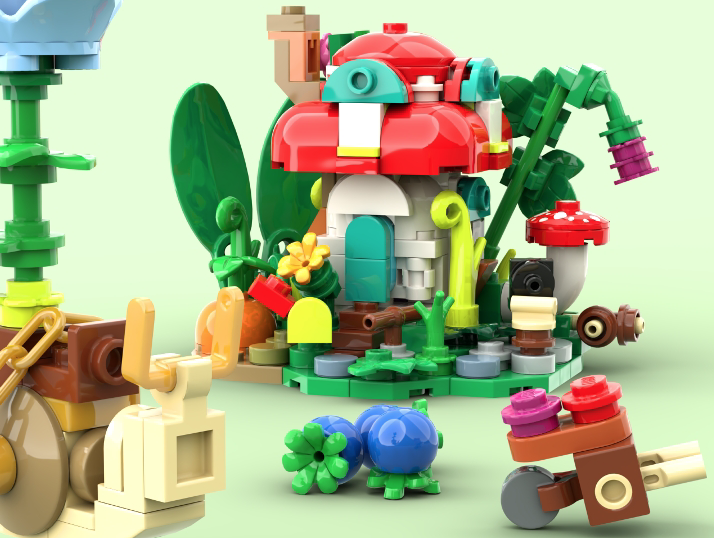 LEGO BrickLink Designer Program Series 2 mini build contest 1