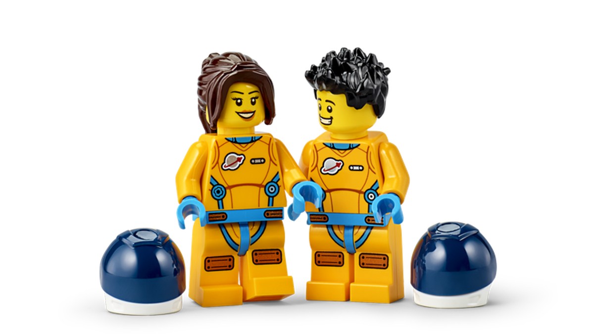 LEGO Education is sending a pair of minifigures to space